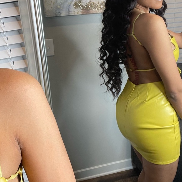 Fashion Nova Dresses & Skirts - Mini leather dress